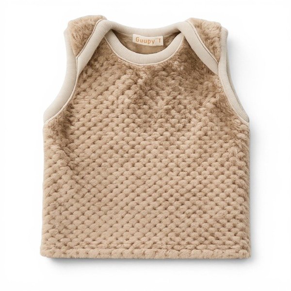 171-Chaleco Trama beige
