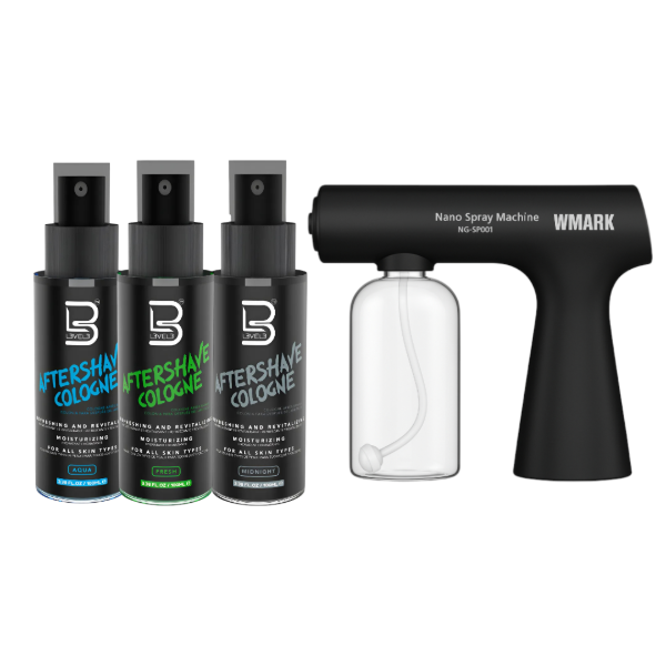 Producto - WMARK NANO SPRAY NEGRO + 3 AFTER SHAVE LEVEL 3 100ML