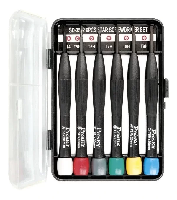 Producto - Set Destornilladores Torx Huecos Proskit SD-3502