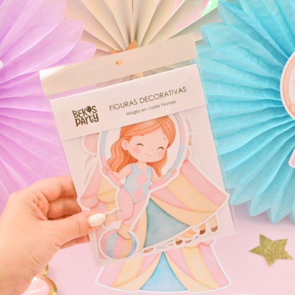 Producto - Figuras decorativas Circo Pastel