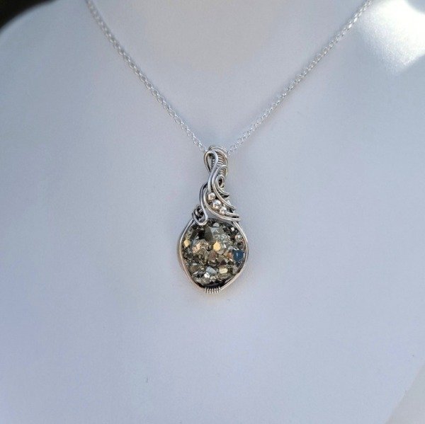 Producto - DRUSA DE PIRITA - PLATA 925 - 1