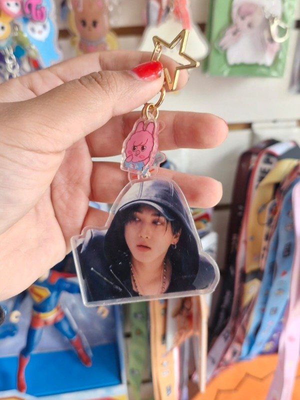 Producto - STRAY KIDS - LLAVERO ACRÍLICO CHANGBIN CON DWAEKKI SKZOO