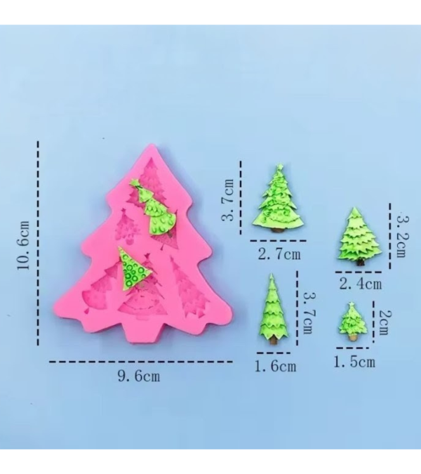 Producto - Molde Arbolitos de Navidad - 1