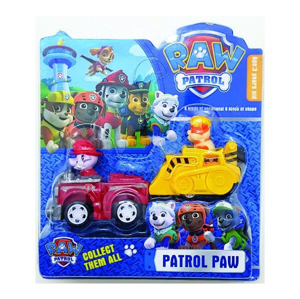 Producto - Muñecos Paw Patrol Auto Marshall Rubble