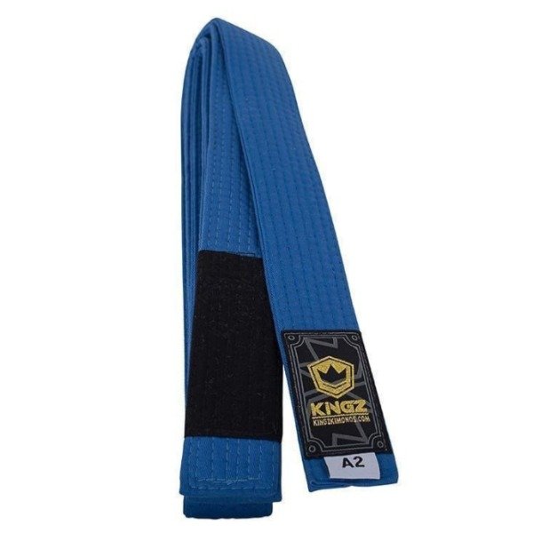 Producto - Cinturón faixa BJJ Jiu Jitsu Kingz Gold Label V2 Azul - 0