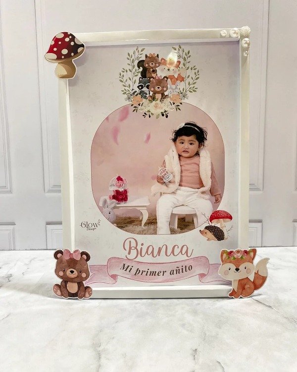 Producto - Cuadro 3D - Animalitos del bosque