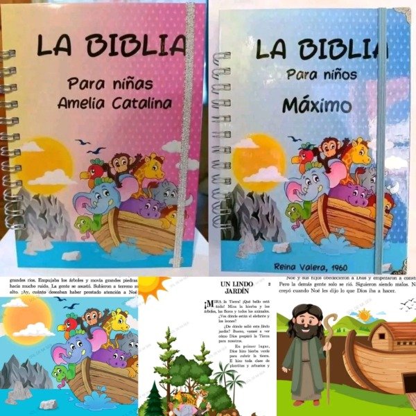 Producto - Biblia  infantil + Libros Actividades