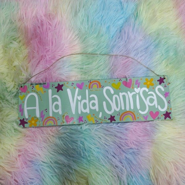 Producto - CUADRITO A AL VIDA SONRISAS