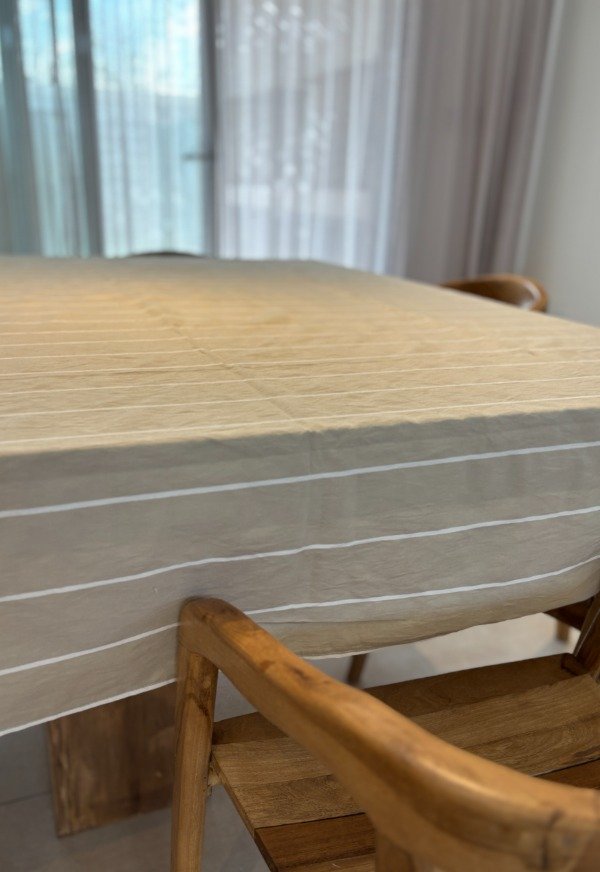 Producto - Mantel Rayas Blancas - 5