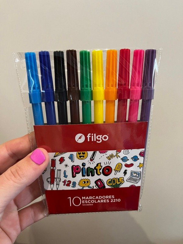 Producto - FIBRAS ESCOLARES FILGO X10