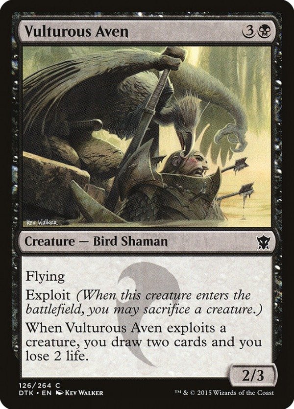 Producto - Vulturous Aven  Dragons of Tarkir