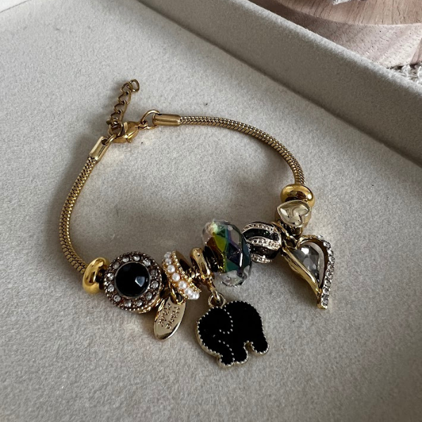 Producto - Pulsera Charms Luky Gold