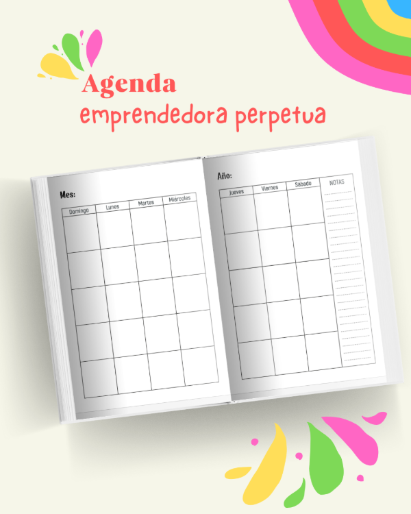 Producto - Agenda emprendedora Perpetua