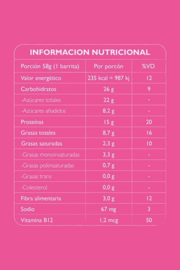 Producto - BARRITA PROTEICA DÁTILES - 2