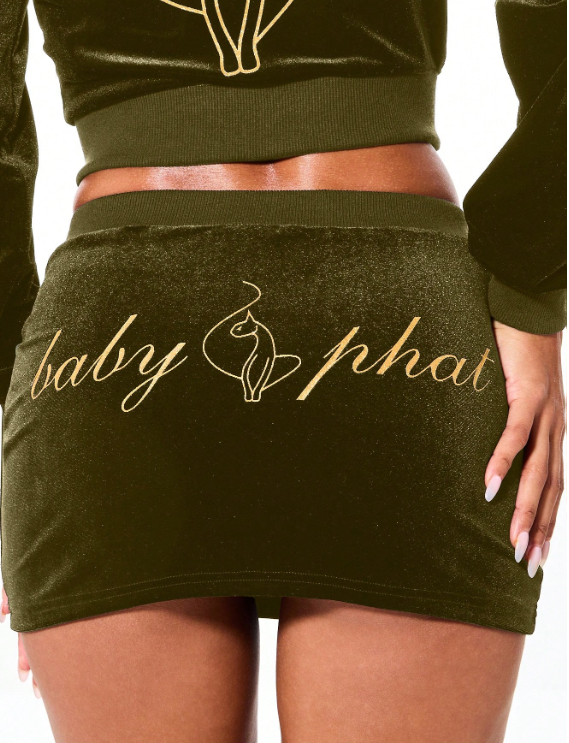Producto - BABY PHAT MINI SKIRT SAGE GREEN - 0