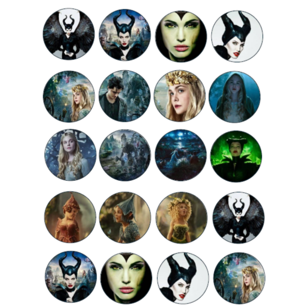 Producto - Lamina oreos bañadas malefica