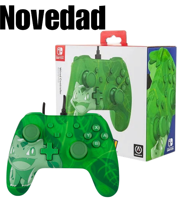 Producto - Joystick Wired Controller Bulbasour