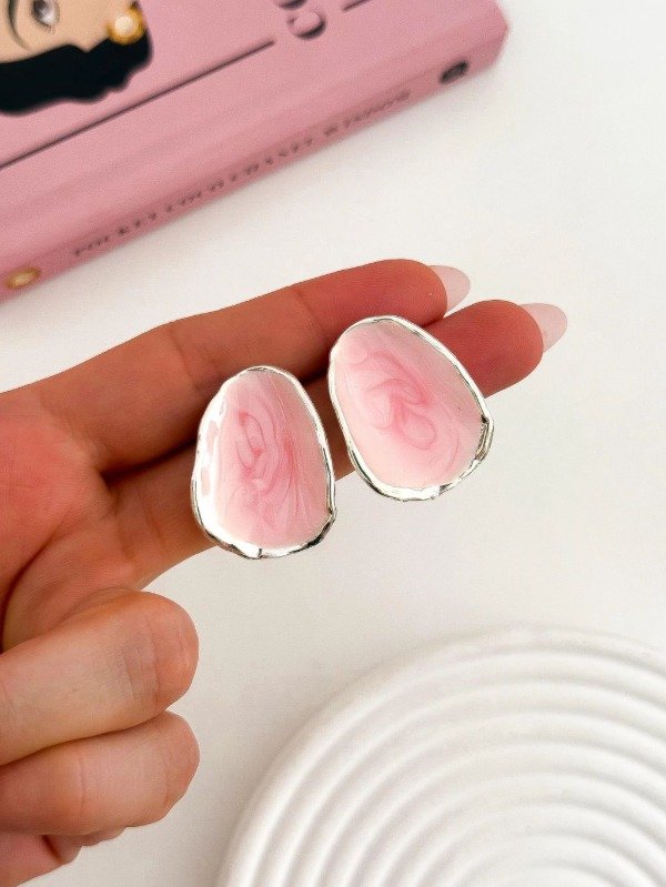 Producto - Aros pink acero quirúrgico