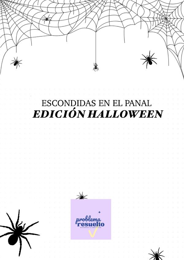 Producto - ESCONDIDAS EN EL PANAL - HALLOWEEN