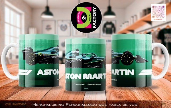 Producto - Taza - Racing - Formula 1 - TZ-RT-BL-11OZ-54-RSC-F1