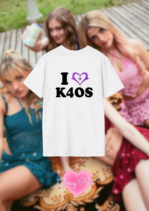 Producto - Remeron I Love K4OS - VINILO TEXTIL GLITTER