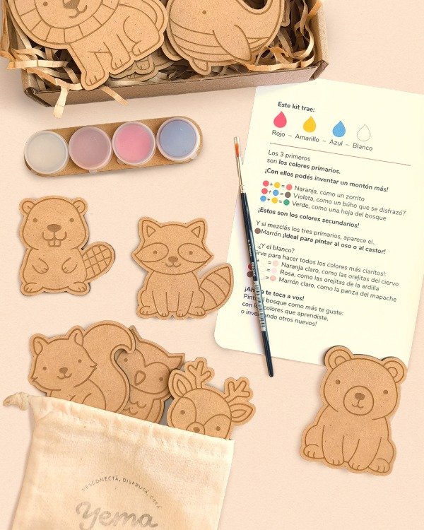 Producto - Animalitos para Pintar y Aprender