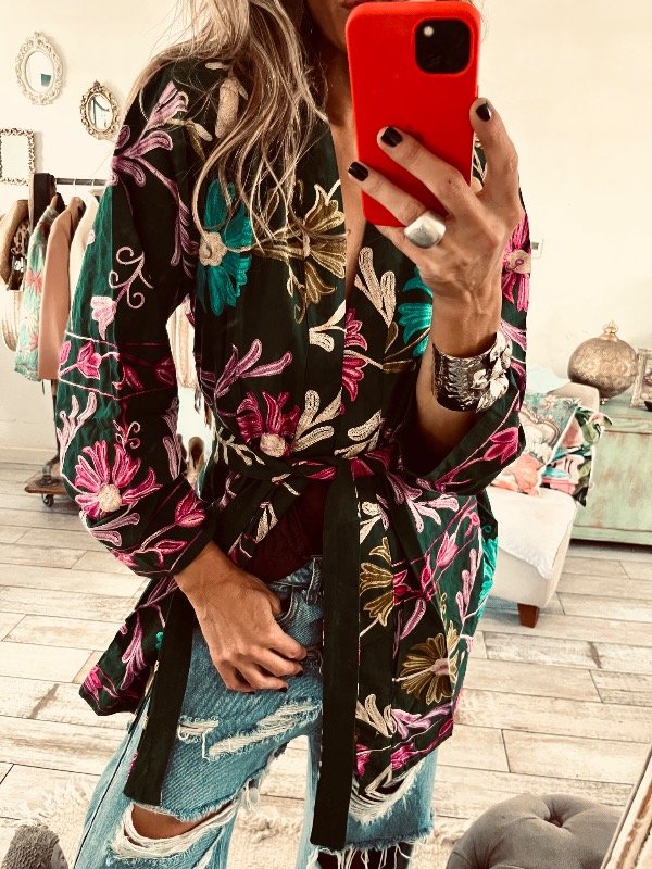 Producto - Kimono Bombay verde - 5