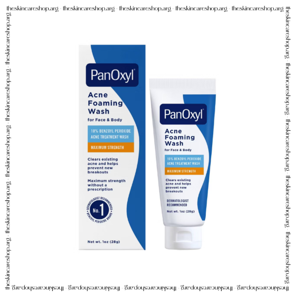 Producto - PANOXYL - ACNE FOAMING WASH BENZOYL PEROXIDE 10 28G