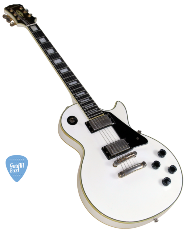 Producto - EPIPHONE LES PAUL CUSTOM PRO ALPINE WHITE 2013 GUITARRA ELECTRICA / USD1199