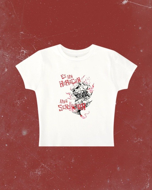 Producto - HURACÁN - Baby Tee