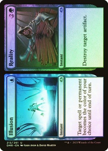 Producto - Illusion // Reality Foil  Dominaria Remastered