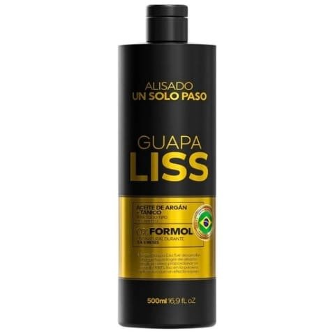 Producto - Alisado Profesional sin Formol, Espejo Argan Guapa liss Nutre 500ml - 0