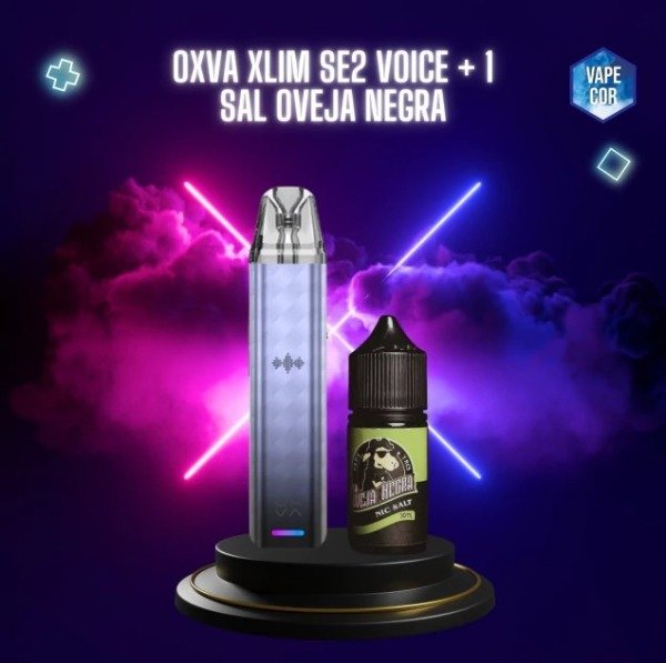Producto - Promo Oxva Slim Voice + 1 Sal oveja negra 30ML 35MG