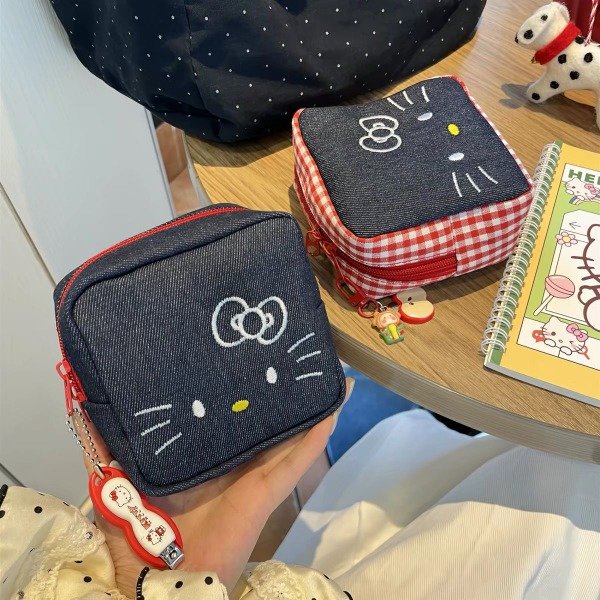 Producto - Mini Neceser / Cartuchera Hello Kitty Denim