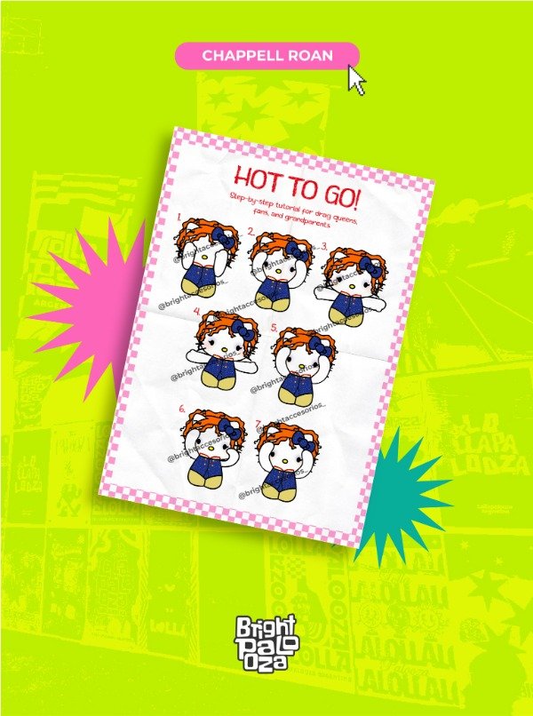 Producto - Poster Kitty Chappell Roan - BRIGHTPALOOZA