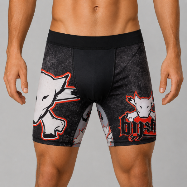Producto - Calza BJJ Shop Corta Gris Oscura