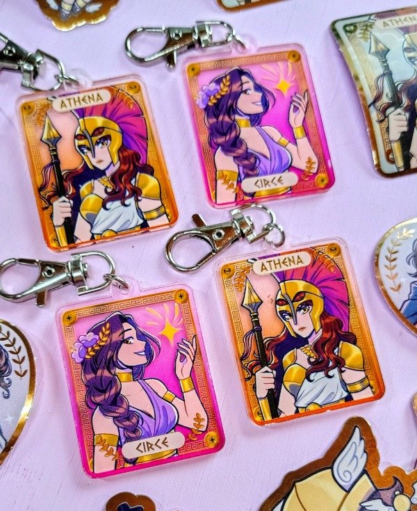 Producto - EPIC CIRCE Y ATHENA - Llaveros