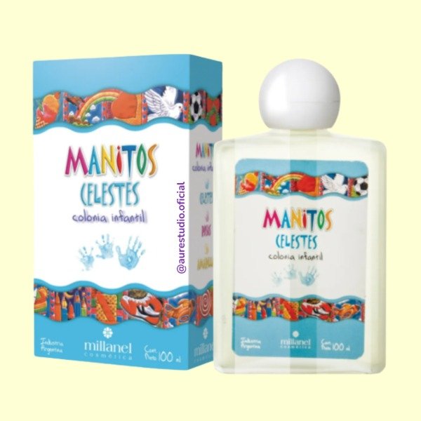 Producto - COLONIA MANITOS CELESTES ENVASE DE VIDRIO