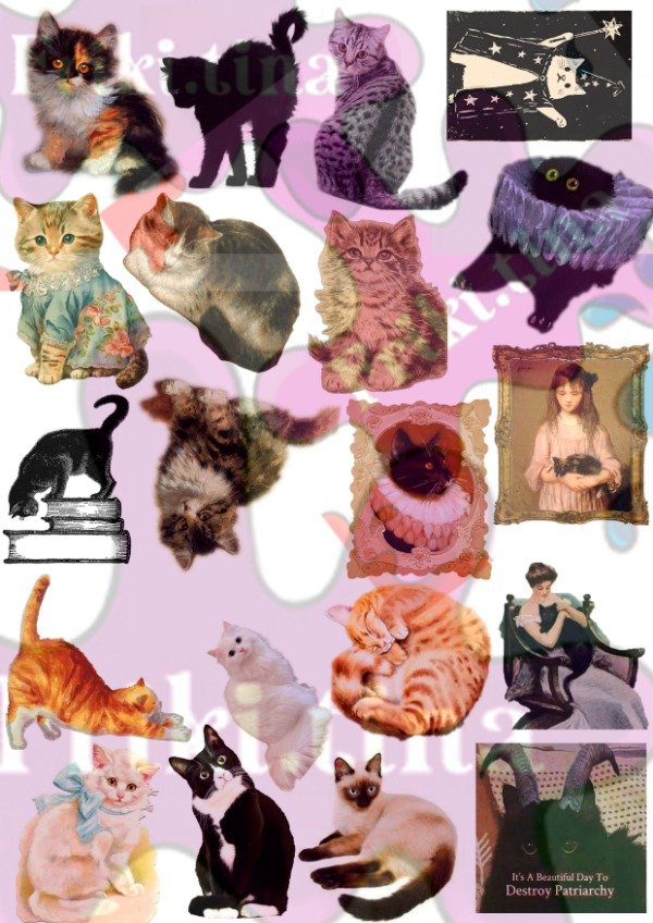 Producto - Pack Sticker Michis - 2