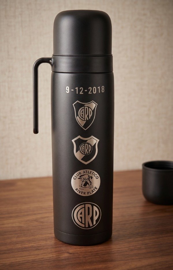 Producto - Combo Mate y Termo RIVER + bombilla - 2