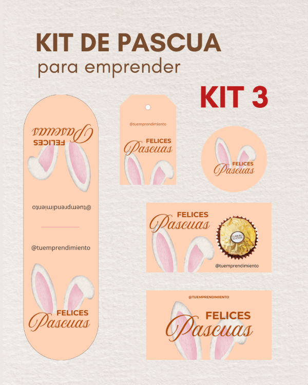 Producto - Kit emprendedor para pascua - KIT 3