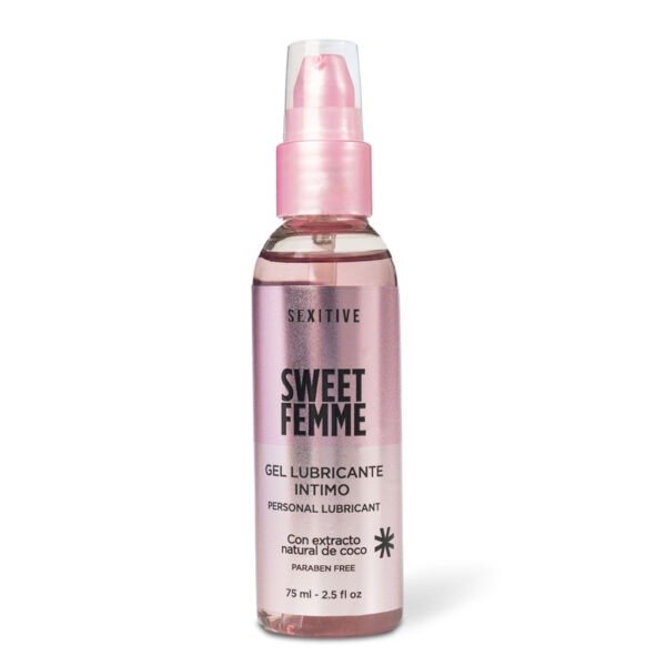 Producto - SWEET FEMME GEL LUBRICANTE CON EXTRACTO NATURAL DE COCO 75 ML SEXITIVE