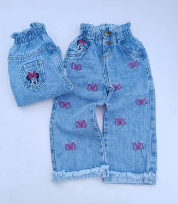 Producto - Jean beba moño minnie