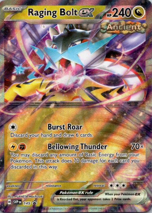 Producto - Raging Bolt ex SVP145 - Scarlet and Violet Black Star Promos