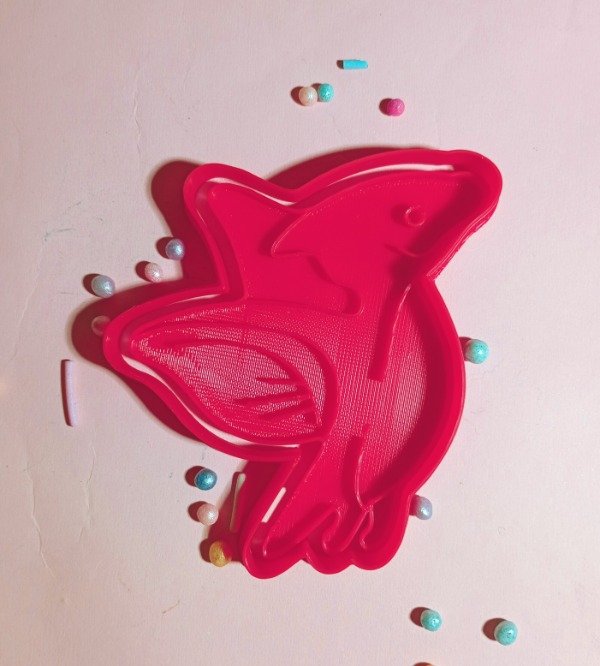 Producto - Cortante 3D con sello dinosaurio 3