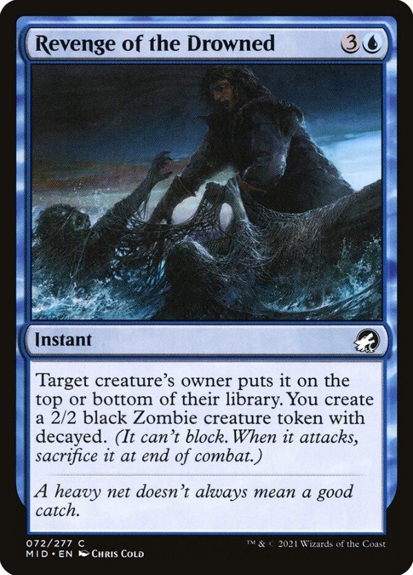 Producto - Revenge of the Drowned #72  Innistrad: Midnight Hunt