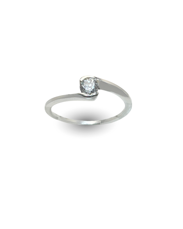 Producto - Anillo Solitario de Plata