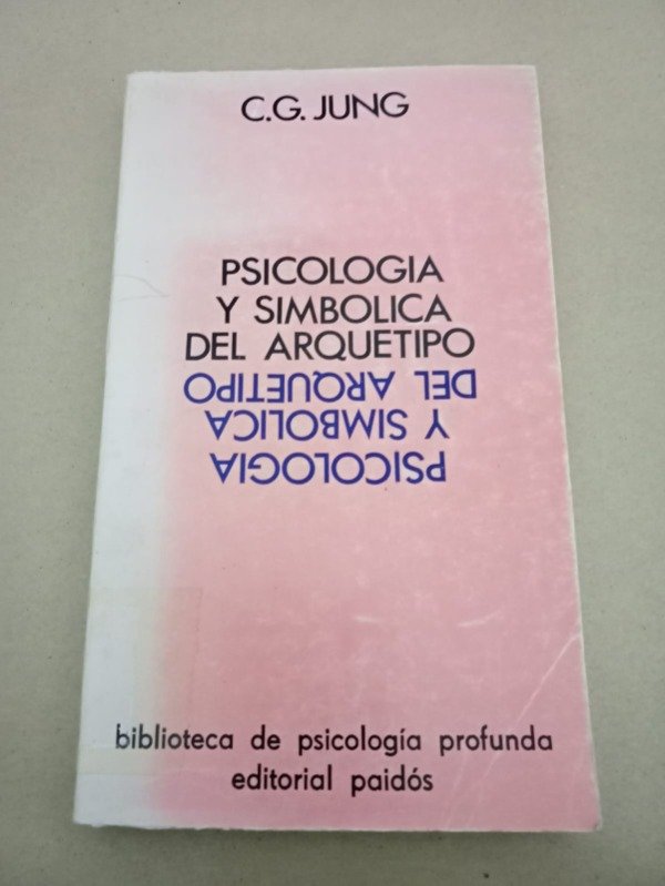 Producto - Psicología y simbólica del arquetipo - C. G. Jung - Paidós 1977