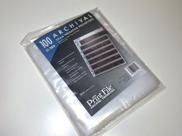 Producto - Hojas portanegativos 35mm 7x6 Printfile x 10 hojas
