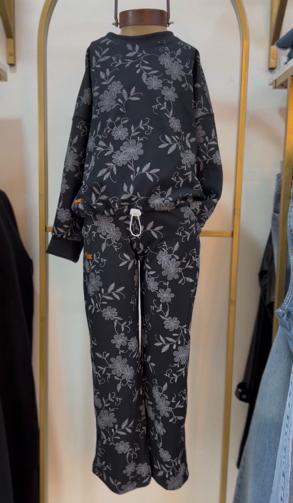 Producto - Conjunto "Zoe" (Negro) 0574 KIDS